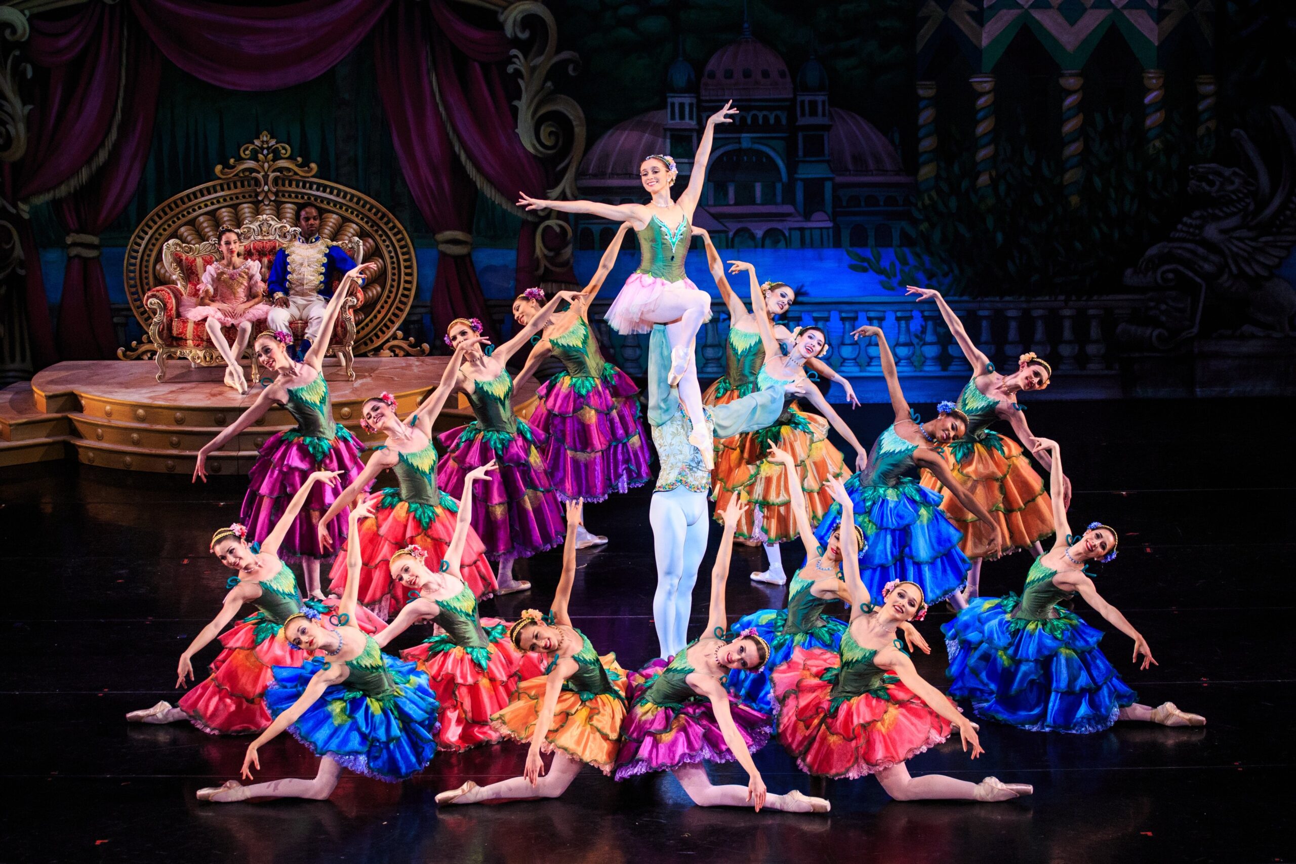 The Nutcracker artists of Ballet West. Photo by Luke Isley.
