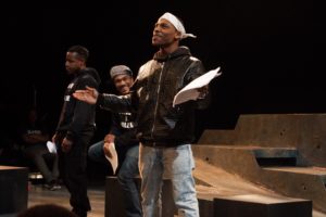 Performers from the 2016 SIlence is Violence event. Photo courtesy of YPT.