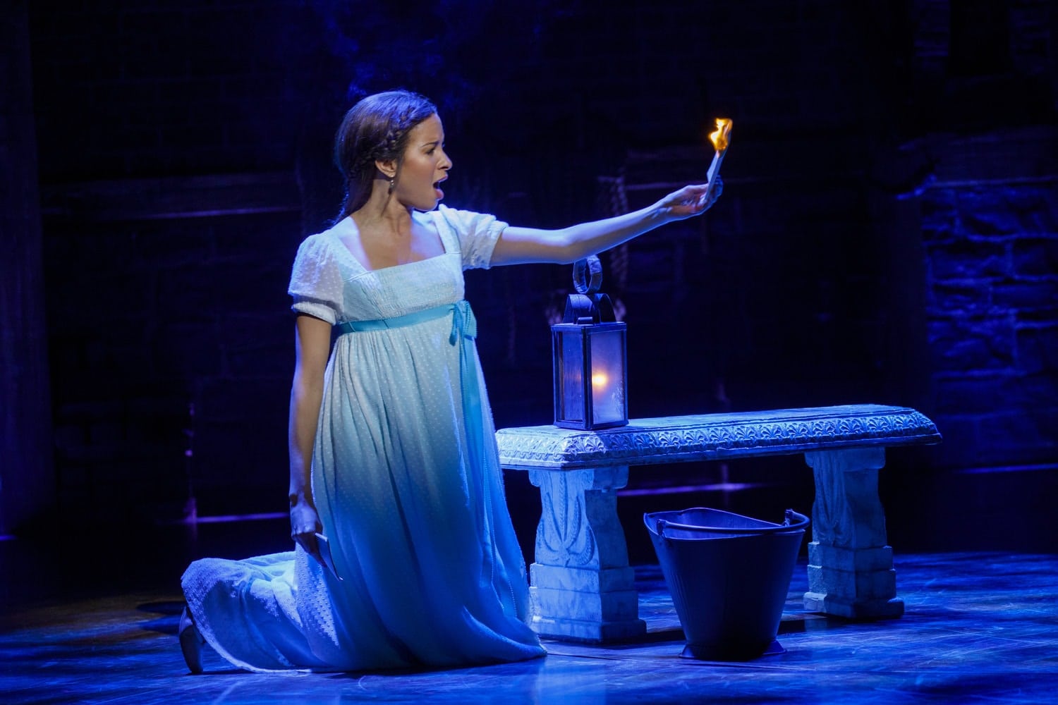 Lexi Lawson as Eliza Hamilton. Photo by Joan Marcus.