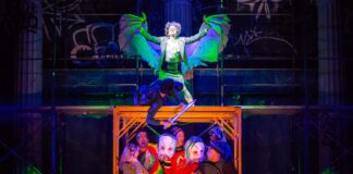 The company of 'Lightning Thief: The Percy Jackson Musical.' Photo by Jeremy Daniel.